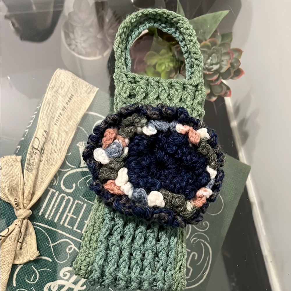 Handmade Crochet Spa 2pc set: Washcloth, Scrubbie